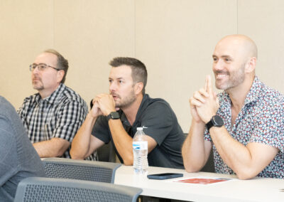 Angels of ANV 6 in the deliberation room.